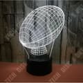 Miniatyrbild 3 av 4: TD® Creative American Football Model 3D Nattljus Färgglad Led Rugby Bordslampa Mode Nattlampa 3D Led Lamp Heminredning