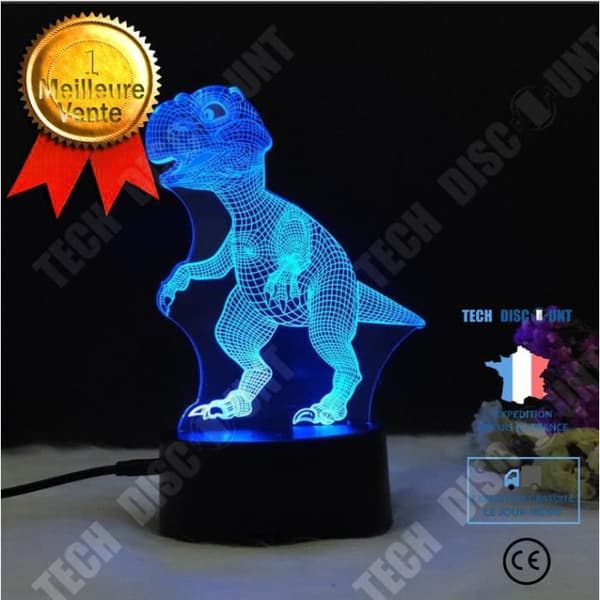 TD® Nightlight 3D färgglad touchdekoration