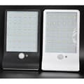 Miniatyrbild 2 av 4: LCC® - HIGH-TECH &amp; WELLBEING - 36 LED solcellslampa med rörelsedetektor - Svart - Utomhus