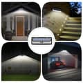 Miniatyrbild 4 av 4: Stars® 54 LED utomhussolljus IP65 vattentät rörelsesensor Sollampa för trädgård, trappor Uteplats Garage Yard