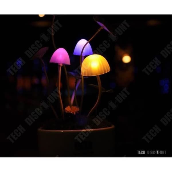 TD® Nattljus konstgjord växt barn babylampa led ljus dekorationssensor ljus blomkruka kraftfull belysning original