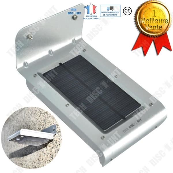TD® solar LED-lampa utomhus vattentät automatisk trädgård makt ljus belysning energiförsörjning sparande induktionsläger