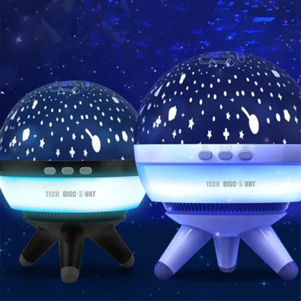 TD® nattlampa projektor barn baby led uppladdningsbart projektion tak trådlös sänglampa flerfärgad mini nattlampa