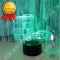 Miniatyrbild 1 av 4: TD® Creative Truck 3D Stereo Vision Touch Night Light