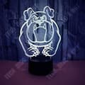 Miniatyrbild 2 av 4: TD® 3D Night Light Pug