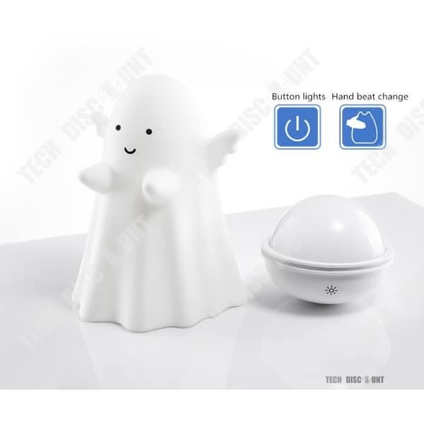 TD® Nattlampa för barn baby spöke USB lysande led multi färger söt sovrum sänglampa belysning födelsedagsdekoration
