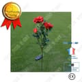 Miniatyrbild 1 av 4: TD® Solar Garden Light 3 LED Rose Blomma Formad Stake Light Lighting Blomformad lampa för extern belysning