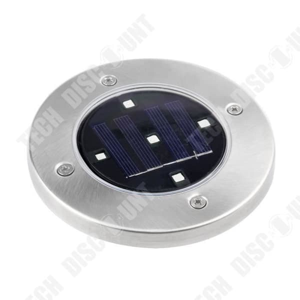 TD® Soldriven lykta LED-ljus Solenergi Begravd markljus Utomhusbelysning Uteplats Trädgårdsväg