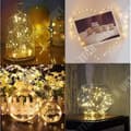 Miniatyrbild 4 av 4: TD® USB Led String Lights, [2-pack]5m 50LED Silver-tråd med fjärrkontroll, 8 lägen (Cool White)