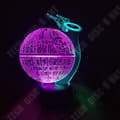 Miniatyrbild 2 av 4: TD® 1 st Nattlampa Alien Rymdskepp Touch 7 färger 3D LED Illusion Mood Lamp för sovrum BORDSLAMPA