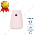 Miniatyrbild 1 av 4: TD® Baby Kids Sovrumslampa Söt Björn Silikon LED Nattljus Nattlampa Sänglampa Barnrum Dekoration Rosa