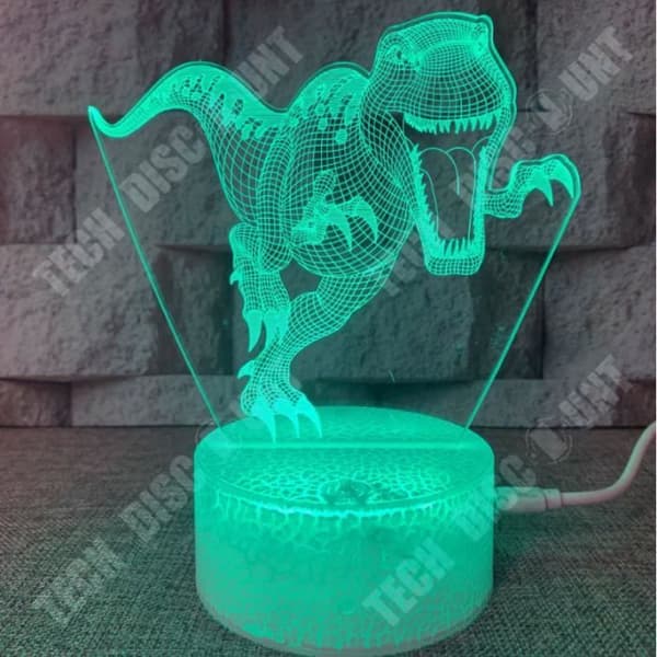 TD® Colorful Touch 3D nattljus