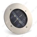 Miniatyrbild 4 av 4: TD® Solar 3LED gjuten aluminium underjordiskt ljus innergård trädgård villa dekorativ gatlykta utomhus vattentät gräsmatta ljus