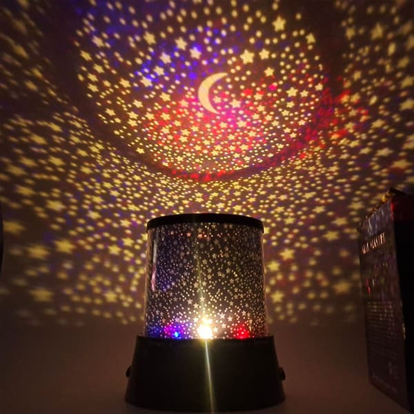 Starry Sky Lights Projektorlampor Färgglada Creative Christmas Luminous Nya Unika Luminous Night Lights