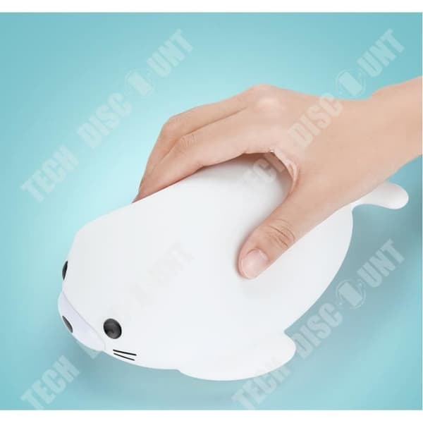 TD® Seal Silicone Light Creative Night Light Feeding Baby Silicone Light