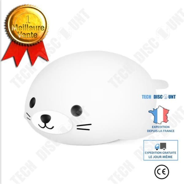 TD® Seal Silicone Light Creative Night Light Feeding Baby Silicone Light