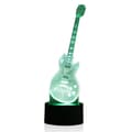 Miniatyrbild 1 av 4: TD® 3D Guitar Led Night Light Sju Colors Touch Fjärrkontroll 3D Visual Light Present Liten bordslampa