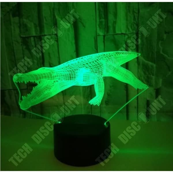 TD® Crocodile 3D Night Light
