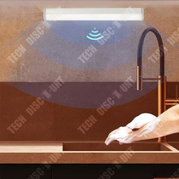 TD® Rörelsesensor Garderobslampa 10 ljuspärlor Magnetisk version Ingen ledning Intelligenta sänglampor