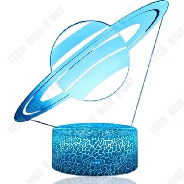 TD® Färgglad kreativ 3D liten bordslampa LED nattlampa sovrumsljus present visuell bordslampa LED färgglad ljus