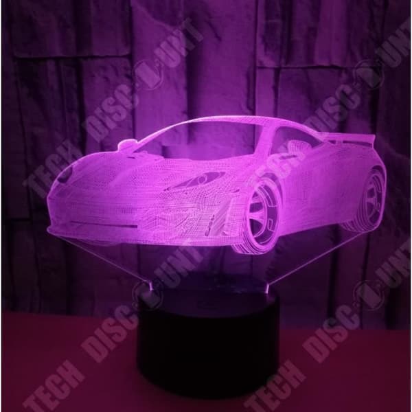 TD® 3D färgstark nattlampa FKT25