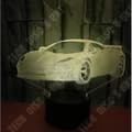 Miniatyrbild 2 av 4: TD® 3D färgstark nattlampa FKT25