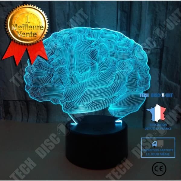 TD® xm12671-3D Nattljus Deer 3D Nattljus 7 färgskiftande fjärrkontroll Led 3D-ljus Energisparande Babysömn