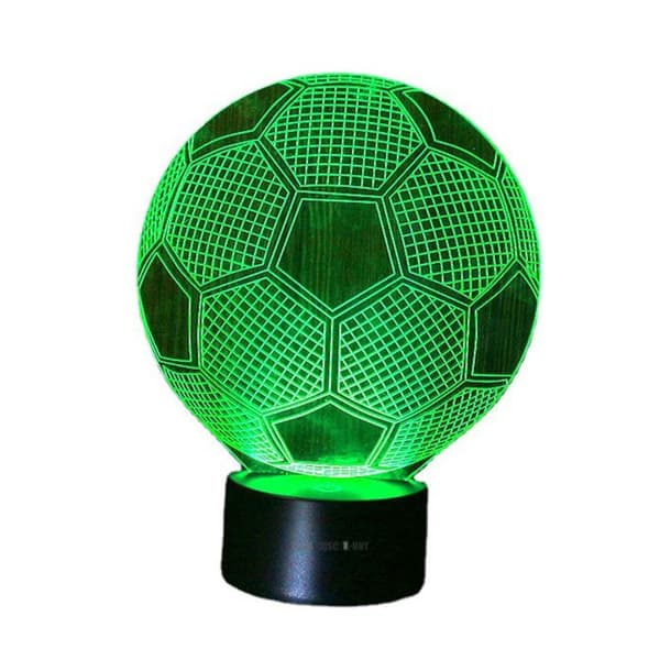 TD® 3D Night Light Touch Fjärrkontroll med sju justerbara färger