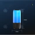 Miniatyrbild 2 av 4: INN® Bluetooth nattljus bluetooth högtalare led ljus bluetooth nattljus trådlös bluetooth högtalare färgglada lampor