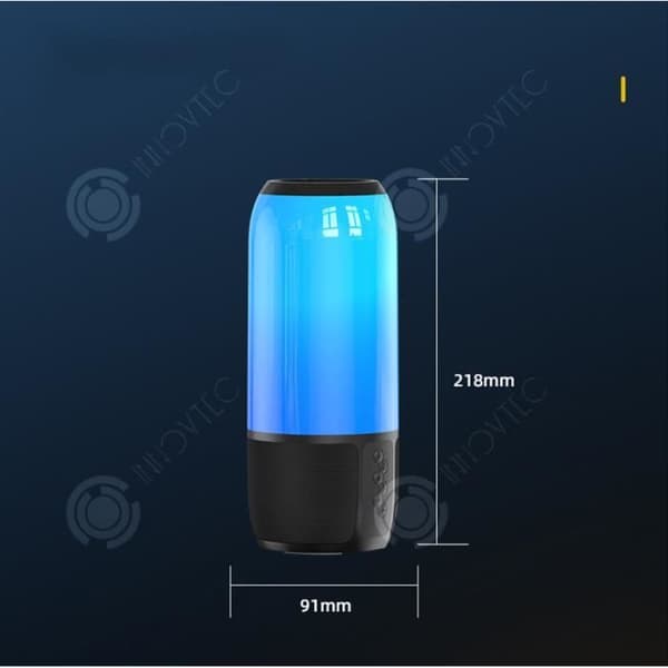 INN® Bluetooth nattljus bluetooth högtalare led ljus bluetooth nattljus trådlös bluetooth högtalare färgglada lampor