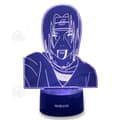 Miniatyrbild 1 av 4: INN® Anime 3D Visual Light Colorful Touch Gradient Fjärrkontroll Energibesparande ljus LED Atmosphere Night Light USB-laddning
