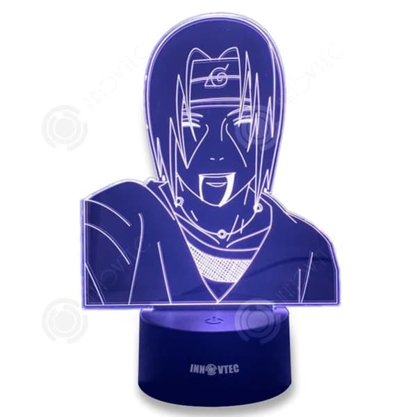 INN® Anime 3D Visual Light Colorful Touch Gradient Fjärrkontroll Energibesparande ljus LED Atmosphere Night Light USB-laddning