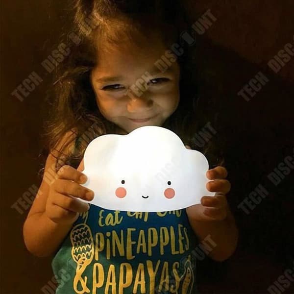 TD® ins kreativa moln nattlampa barnrum dekorativt ljus baby matning ögonskydd LED nattlampa