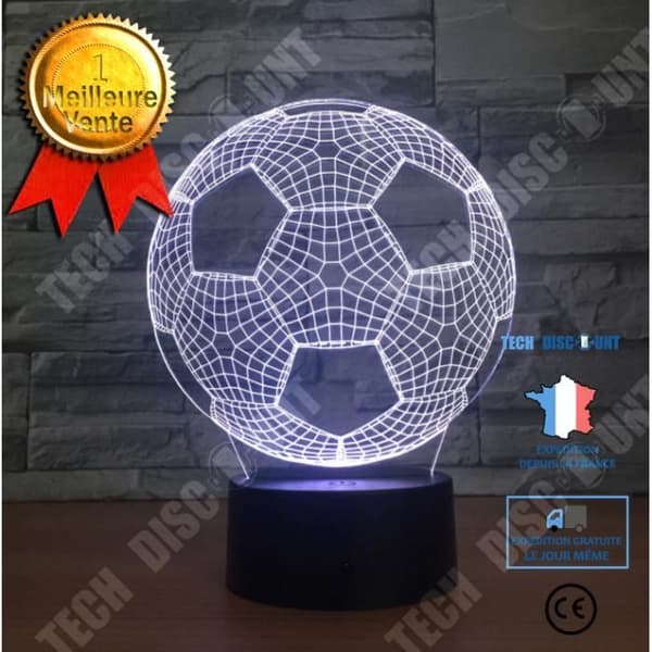 TD® Colorful Touch 3D nattljus