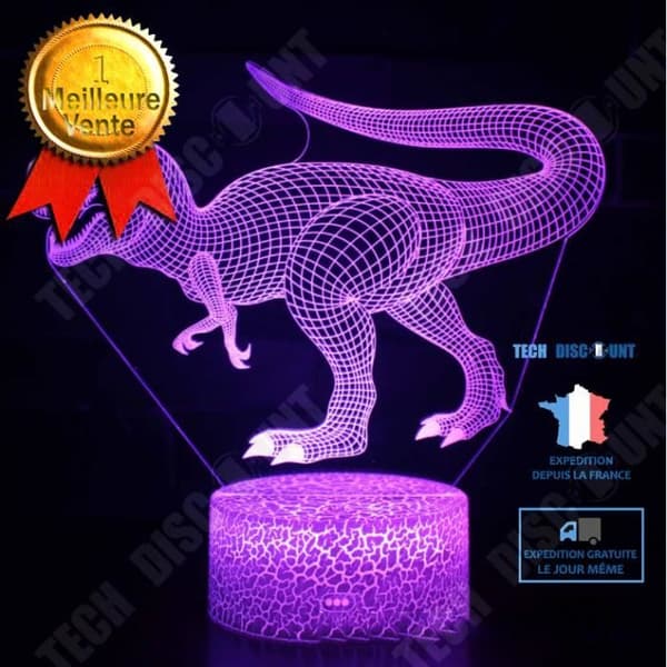 TD® Colorful Touch 3D nattljus