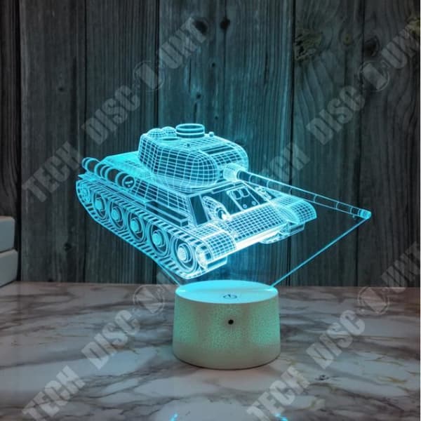 TD® Colorful Touch 3D nattljus
