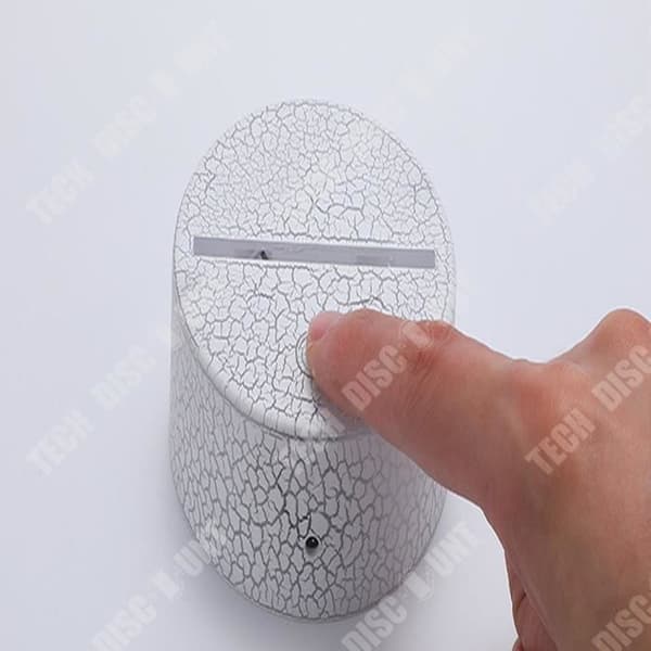 TD® Creative 3D nattlampa Mewtwo Pokemon LED touch fjärrkontroll 7 färger touch fjärrkontroll sovrum dekorationslampa bord cad