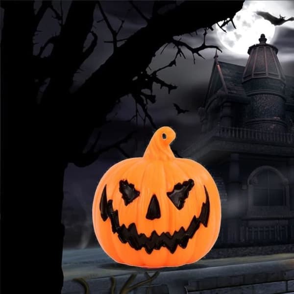 Set med 3 batteridrivna LED-pumpalyktor för Halloween-dekorationer för hem, barer, fester[u5018]