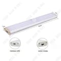 Miniatyrbild 1 av 4: TD Nattlampa 19x3cm 24 LED uppladdningsbar USB rörelsesensor självhäftande magnetremsa 3 ljuslägen automatisk LED nattlampa