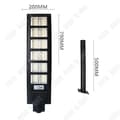 Miniatyrbild 3 av 4: TD Inbyggd solarkolonn för utomhusgård, utomhus induktion, solcellsuppladdning, 0 elräkning året runt, 50W