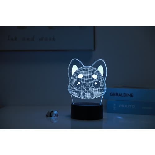 iTotal - 3D LED Lamp - SHIBA