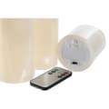 Miniatyrbillede 5 af 5: Stearinlys LED Home ESPRIT Beige 25 x 10 x 20 cm
