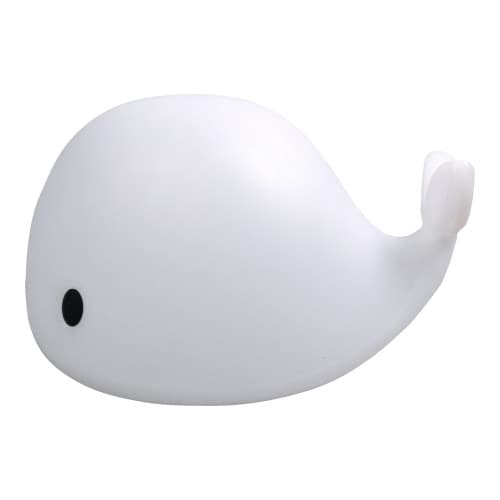 Filibabba - Floor LED whale Christian, 30 cm Vit