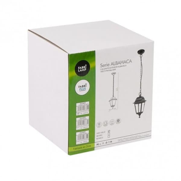 Taklampa utomhus - FAB - BASIL - Svart - Klassisk - 15x15 - Justerbar i höjdled