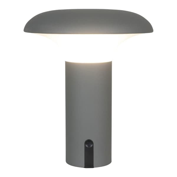 LED-lampa, Ramsey, 17x17x21 cm, Grå