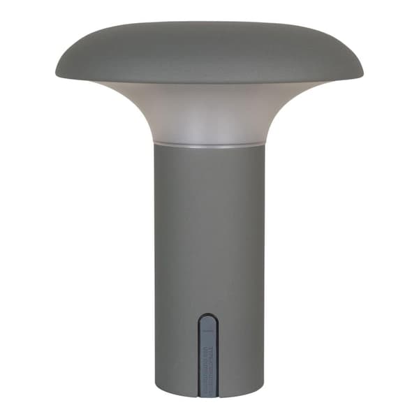 LED-lampa, Ramsey, 17x17x21 cm, Grå