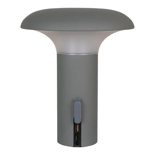 LED-lampa, Ramsey, 17x17x21 cm, Grå