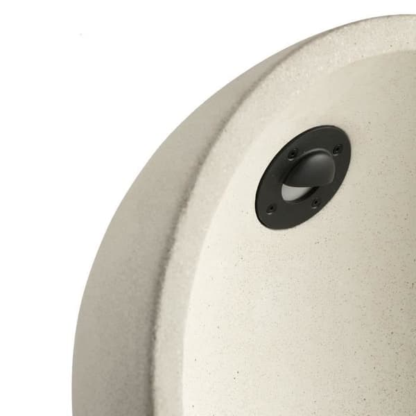 GAIA utomhusprojektor - FARO BARCELONA - Lampa - Betong - Vit - LED - Modernt - Design