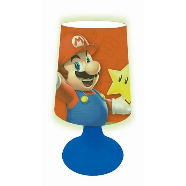 Super Mario trådlös mini nattlampa sänglampa_x000D_