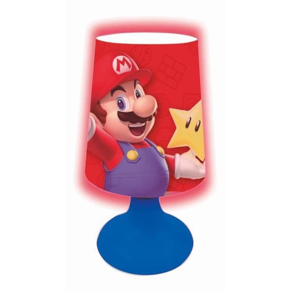 Super Mario trådlös mini nattlampa sänglampa_x000D_